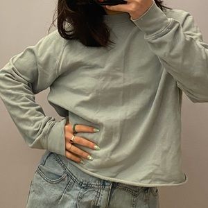 brandy melville crew neck sweater, one size